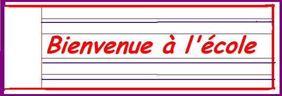 etiquette scolairebienvenue