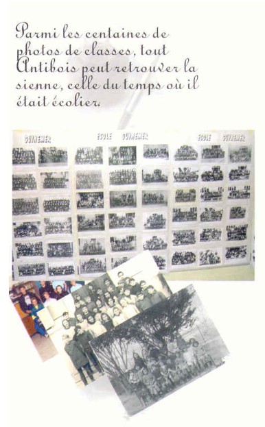 colction de photos de classe